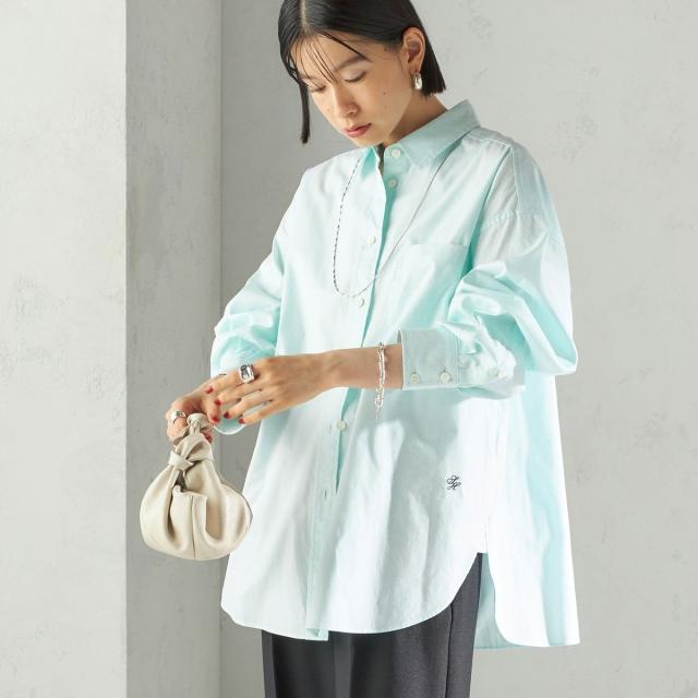 シップス（SHIPS）/《一部追加予約》〈洗濯機可能〉ピン オックス 刺繍 シャツ