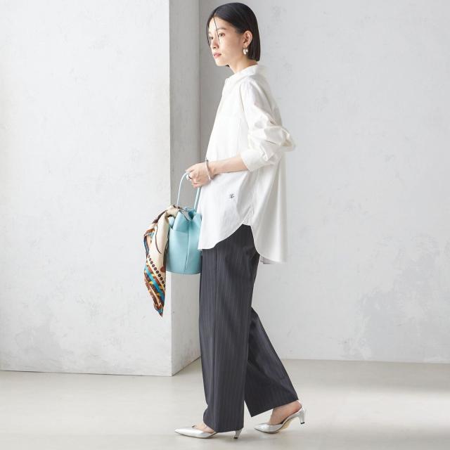 シップス（SHIPS）/《一部追加予約》〈洗濯機可能〉ピン オックス 刺繍 シャツ