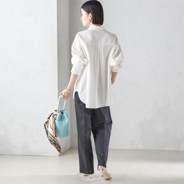 シップス（SHIPS）/《一部追加予約》〈洗濯機可能〉ピン オックス 刺繍 シャツ