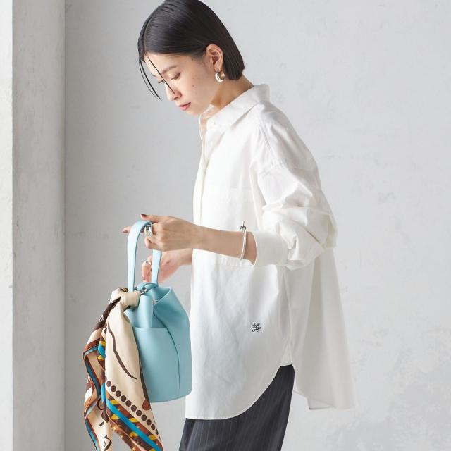 シップス（SHIPS）/《一部追加予約》〈洗濯機可能〉ピン オックス 刺繍 シャツ