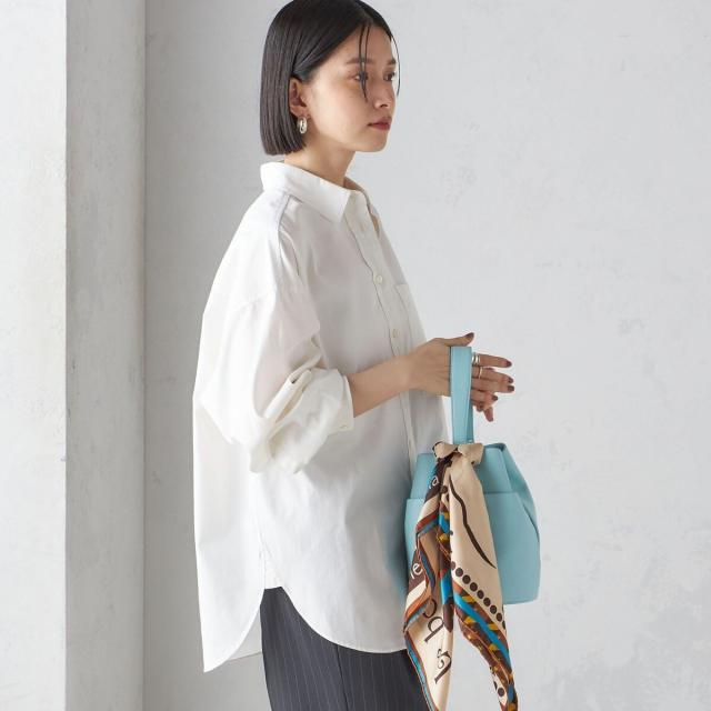 シップス（SHIPS）/《一部追加予約》〈洗濯機可能〉ピン オックス 刺繍 シャツ