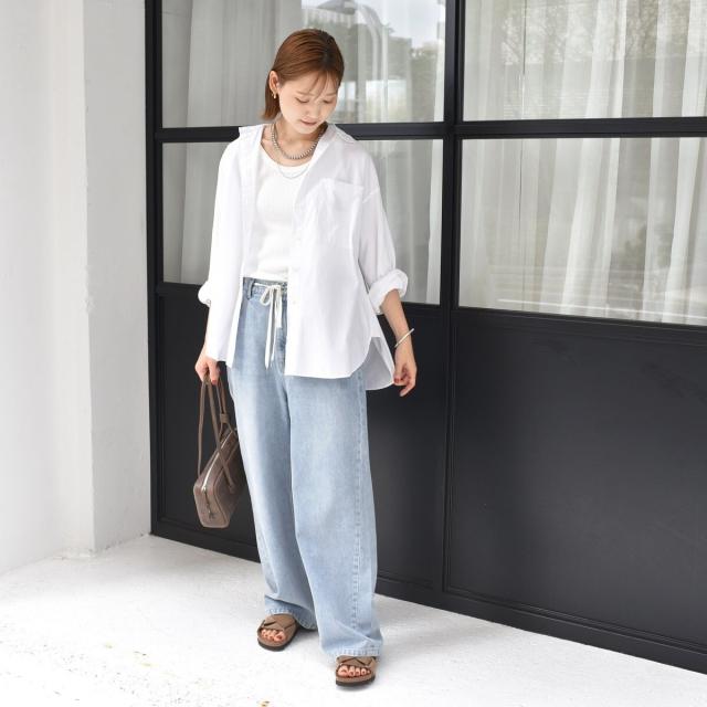 シップス（SHIPS）/《一部追加予約》〈洗濯機可能〉ピン オックス 刺繍 シャツ