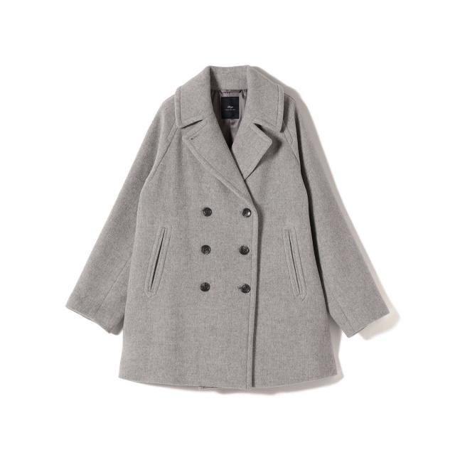 シップス（SHIPS）/SHIPS Primary Navy Label:ネイビー Pコート_2