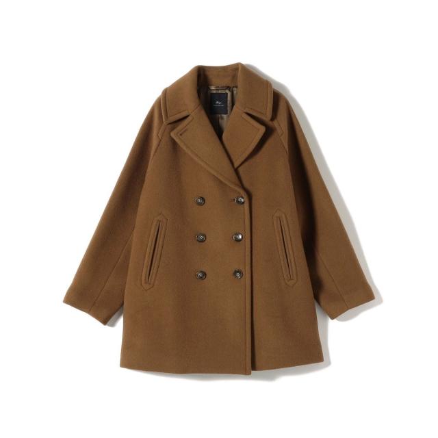 シップス（SHIPS）/SHIPS Primary Navy Label:ネイビー Pコート_3