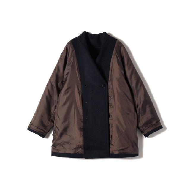 シップス（SHIPS）/SHIPS Primary Navy Label:ネイビー Pコート_6