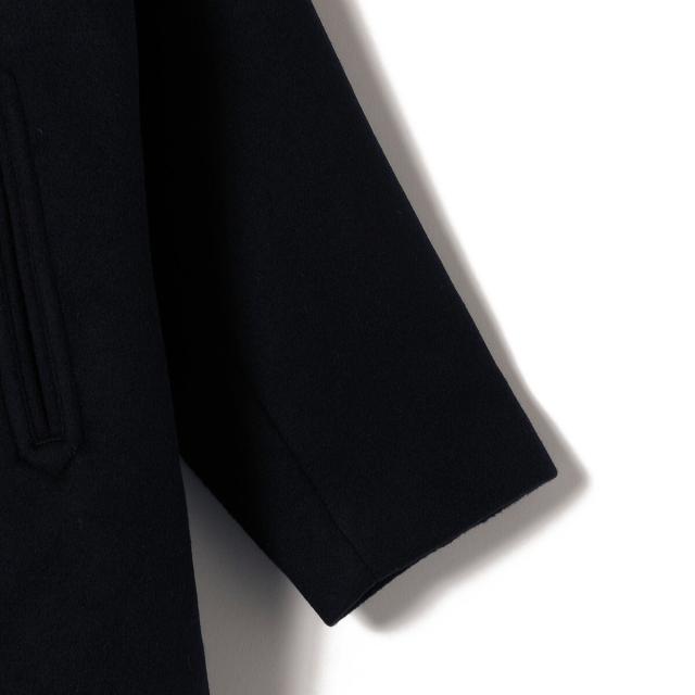 シップス（SHIPS）/SHIPS Primary Navy Label:ネイビー Pコート_10