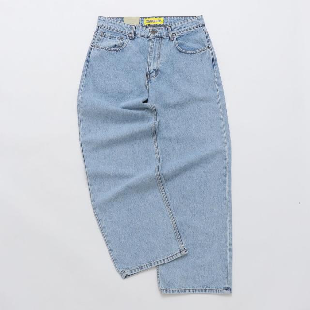 シップス（SHIPS）/NEO BLUE: PASTEL BLUE SKATE BAGGY JEANS