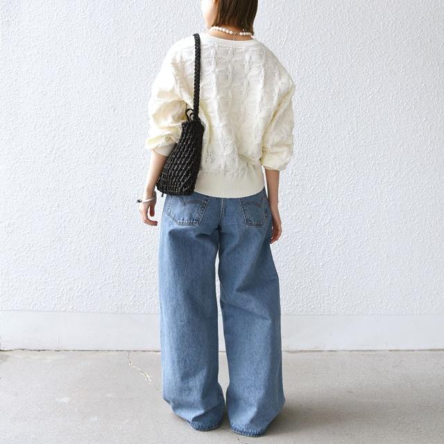 シップス（SHIPS）/《一部予約》【WEB限定】〈洗濯機可能〉2WAY フラワー ジャカード ハーフ ジップ プルオーバー