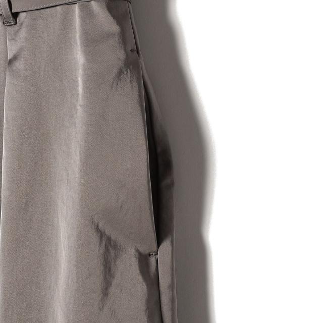 シップス（SHIPS）/SHIPS Primary Navy Label:〈手洗い可能〉Aライン ハイウエスト スカート