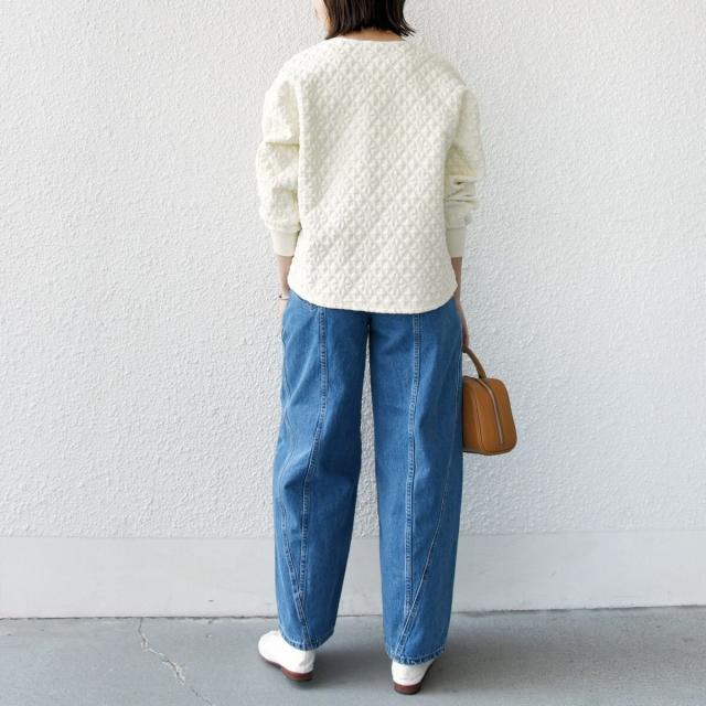 シップス（SHIPS）/《一部追加予約》【WEB限定】〈手洗い可能〉キルティング ジャカード カーディガン