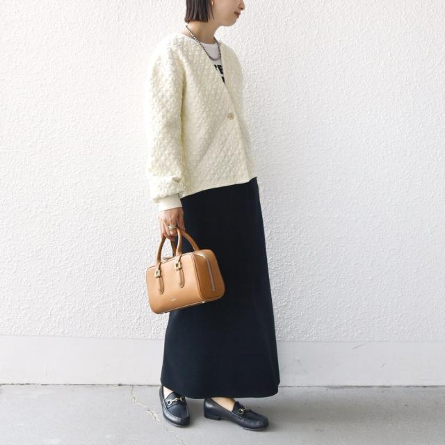 シップス（SHIPS）/《一部追加予約》【WEB限定】〈手洗い可能〉キルティング ジャカード カーディガン