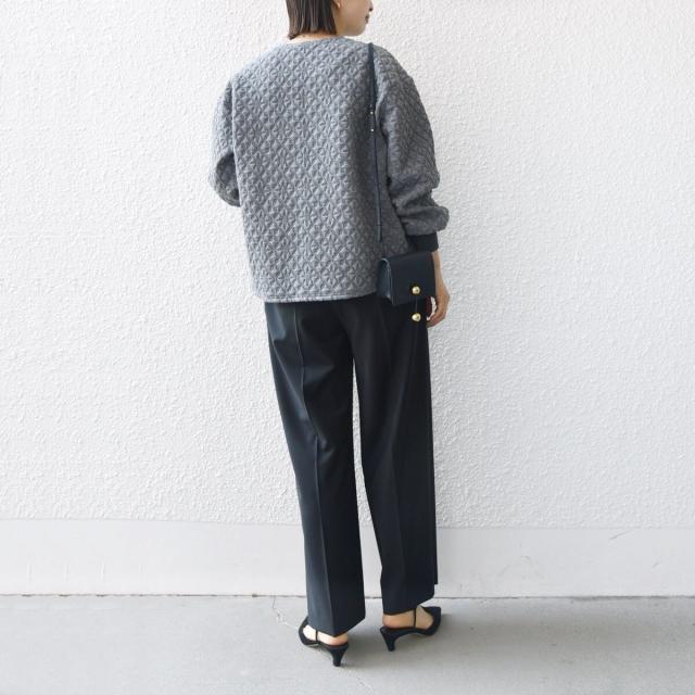 シップス（SHIPS）/《一部追加予約》【WEB限定】〈手洗い可能〉キルティング ジャカード カーディガン