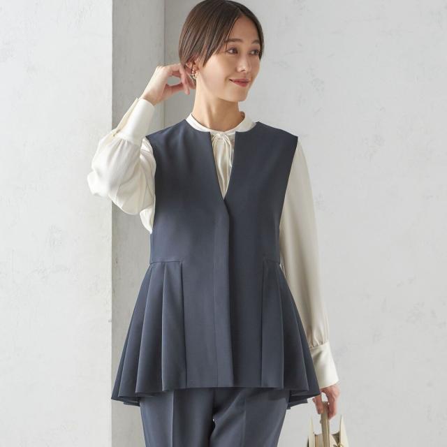 シップス（SHIPS）/ダブル クロス ジレ （セレモニー対応可）