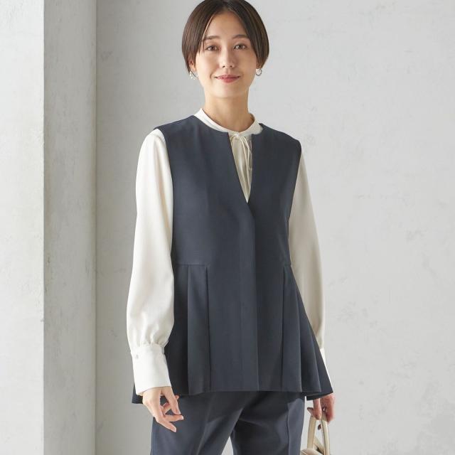 シップス（SHIPS）/ダブル クロス ジレ （セレモニー対応可）