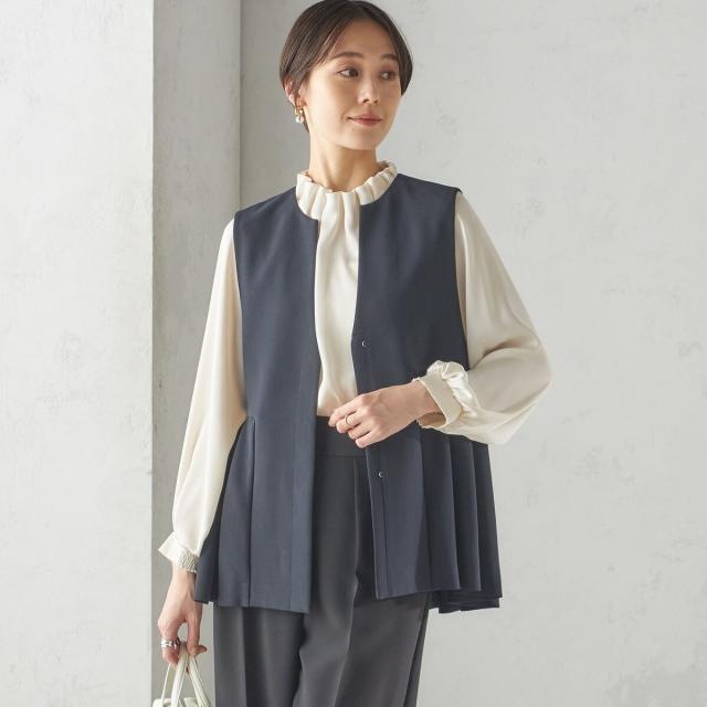 シップス（SHIPS）/ダブル クロス ジレ （セレモニー対応可）