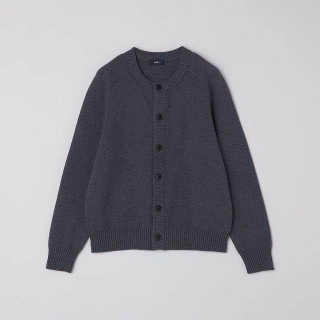 シップス（SHIPS）/SHIPS:〈手洗い可能〉コットン カシミヤ クルーネック カーディガンの通販は