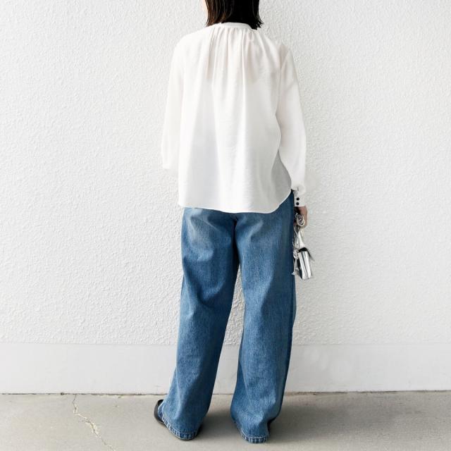 シップス(SHIPS)/〈手洗い可能〉エアリー フロント フリル デザイン ブラウスの通販は シップス(SHIPS)/〈手洗い可能〉エアリー フロント フリル デザイン ブラウスの通販は