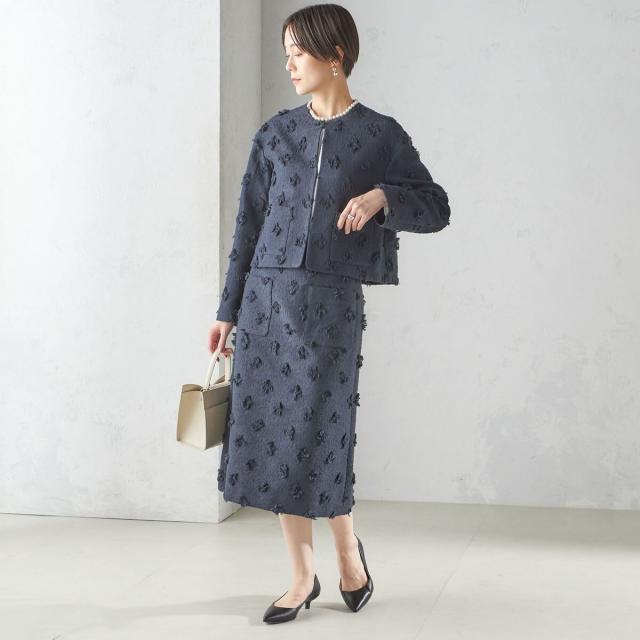 シップス（SHIPS）/IFANSI Aライン スカート（セレモニー対応可）_15
