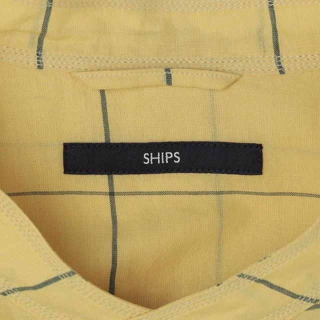 シップス（SHIPS）/SHIPS: コットン シルク ペールチェック バンドカラー ロングスリーブ シャツ_18