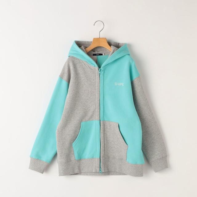 シップス（SHIPS）/SHIPS KIDS:140〜160cm / ロゴ フード ジップ パーカ_1