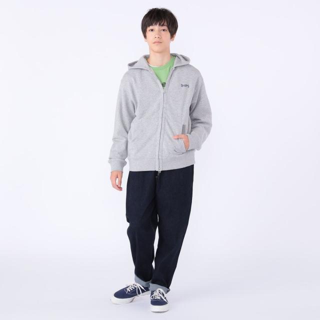 シップス（SHIPS）/SHIPS KIDS:140〜160cm / ロゴ フード ジップ パーカ_9