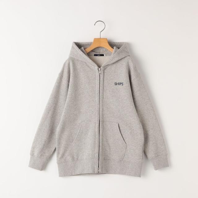 シップス（SHIPS）/SHIPS KIDS:140〜160cm / ロゴ フード ジップ パーカ_15