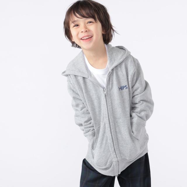 シップス（SHIPS）/SHIPS KIDS:100〜130cm / ロゴ フード ジップ パーカ_6