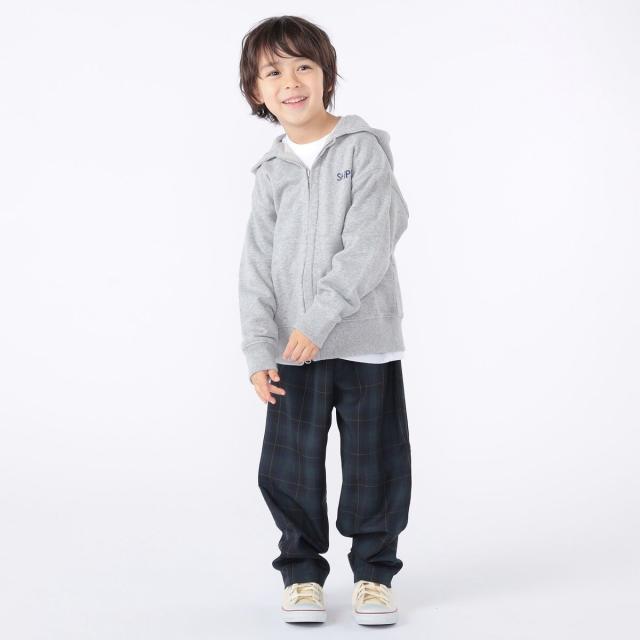 シップス（SHIPS）/SHIPS KIDS:100〜130cm / ロゴ フード ジップ パーカ_8