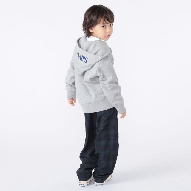 シップス（SHIPS）/SHIPS KIDS:100〜130cm / ロゴ フード ジップ パーカ_10