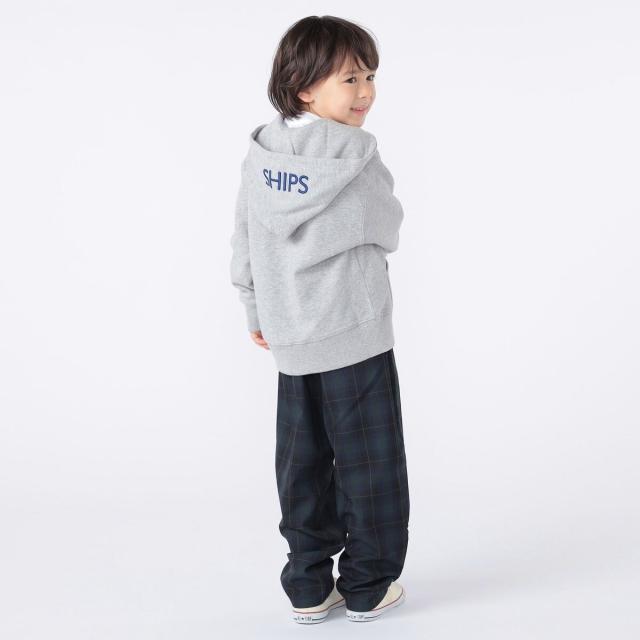 シップス（SHIPS）/SHIPS KIDS:100〜130cm / ロゴ フード ジップ パーカ_11