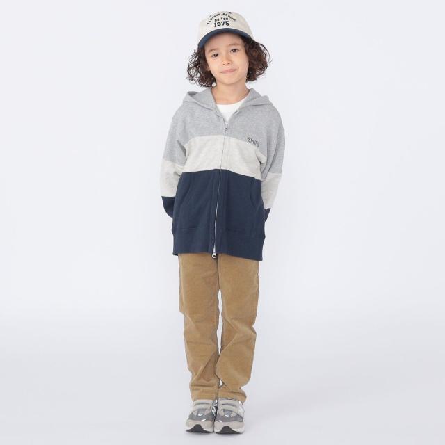 シップス（SHIPS）/SHIPS KIDS:100〜130cm / ロゴ フード ジップ パーカ_17