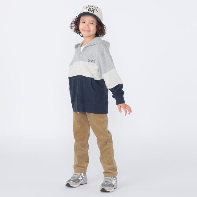 シップス（SHIPS）/SHIPS KIDS:100〜130cm / ロゴ フード ジップ パーカ_19