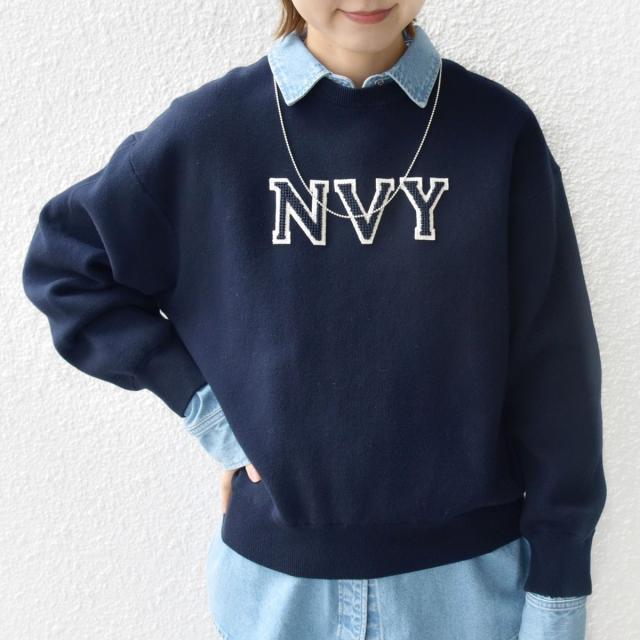 シップス（SHIPS）/〈手洗い可能〉ロゴ ワッペン ロング スリーブ プルオーバーの通販は 18,150円