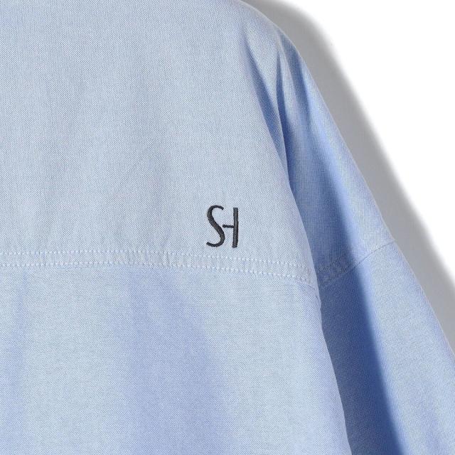 シップス（SHIPS）/〈洗濯機可能〉ワンポイント 刺繍 シャツ ワンピース