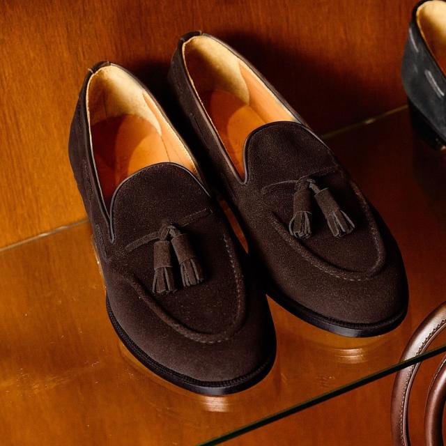 シップス（SHIPS）/【SHIPS別注】polpetta: スエード タッセルローファー