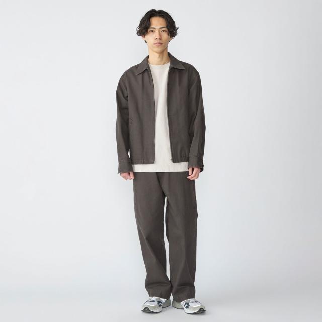 シップス（SHIPS）/SHIPS: ストーン ウォッシュ コットン パンツ (セットアップ対応)_3