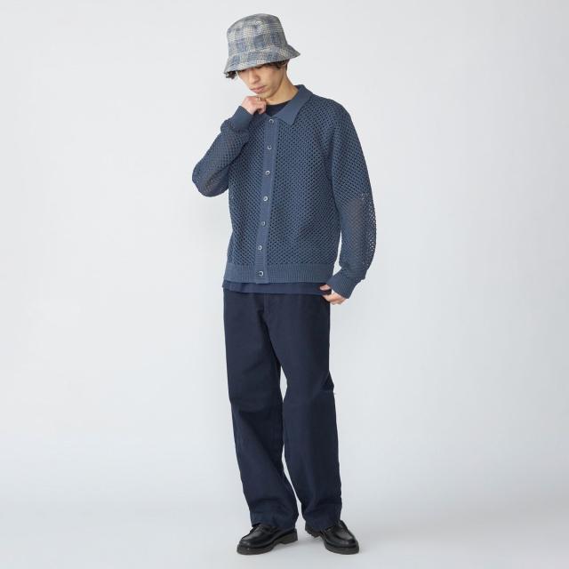 シップス（SHIPS）/SHIPS: ストーン ウォッシュ コットン パンツ (セットアップ対応)_7