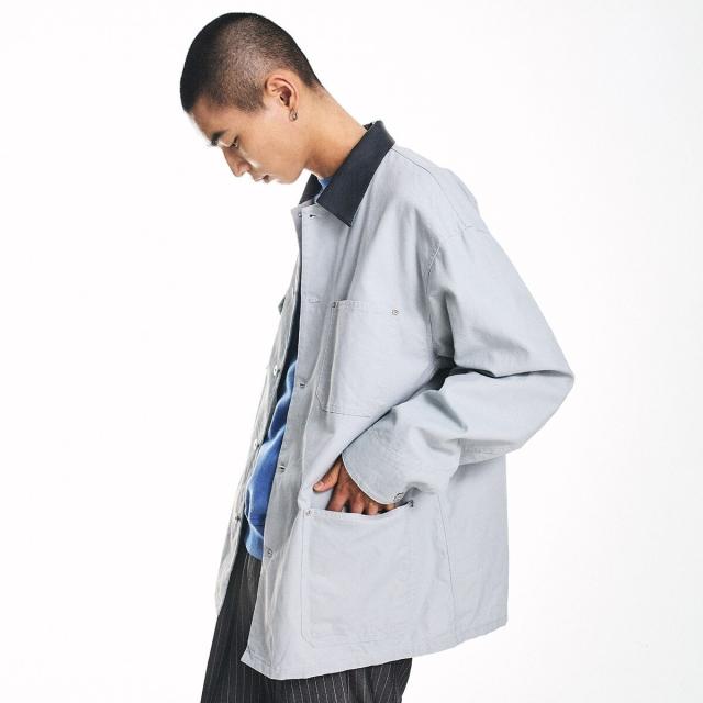 シップス（SHIPS）/City Ambient Products: オーバーサイズ カバーオール ワーク ジャケット_15