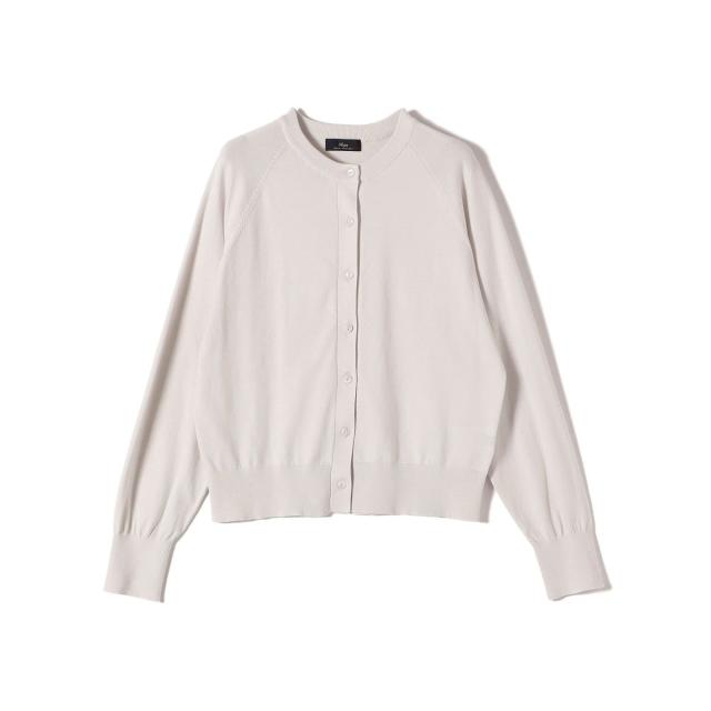 シップス（SHIPS）/SHIPS Primary Navy Label:SUVIN クルーネック カーディガン