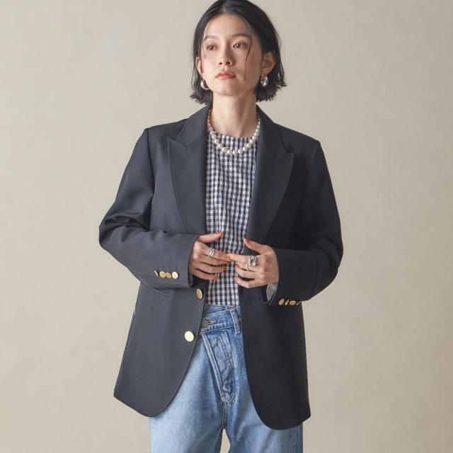シップス（SHIPS）/SHIPS NINE CASE: ピークド ラペル ジャケット