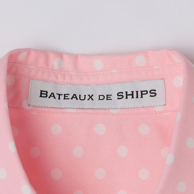 シップス（SHIPS）/BATEAUX DE SHIPS: レギュラーカラー ドット シャツ_4