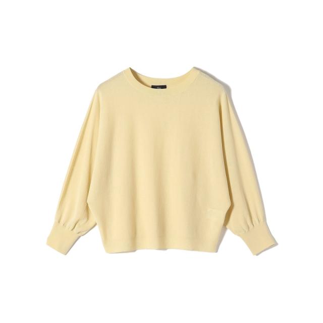 シップス（SHIPS）/SHIPS Primary Navy Label:ICE FINE コットン ドルマン プルオーバー