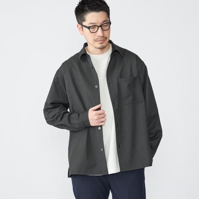 シップス（SHIPS）/SHIPS: SMART MERINO(R) レギュラーカラー シャツ