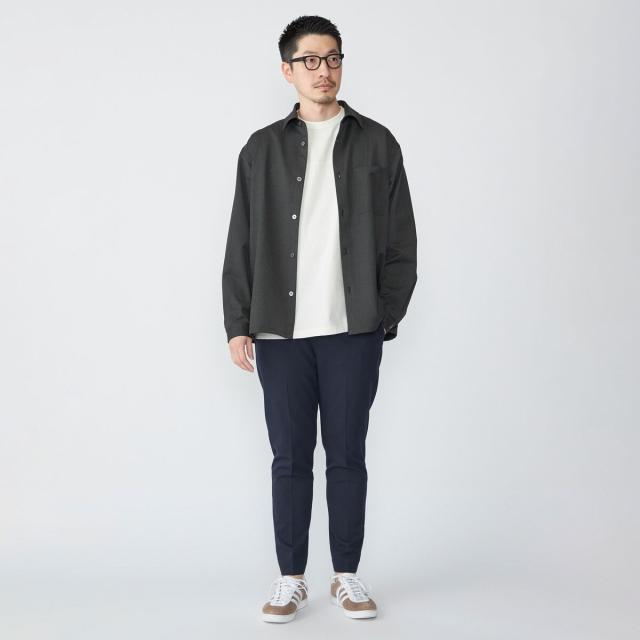 シップス（SHIPS）/SHIPS: SMART MERINO(R) レギュラーカラー シャツ_3