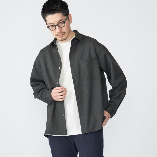 シップス（SHIPS）/SHIPS: SMART MERINO(R) レギュラーカラー シャツ_8