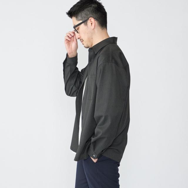 シップス（SHIPS）/SHIPS: SMART MERINO(R) レギュラーカラー シャツ_9