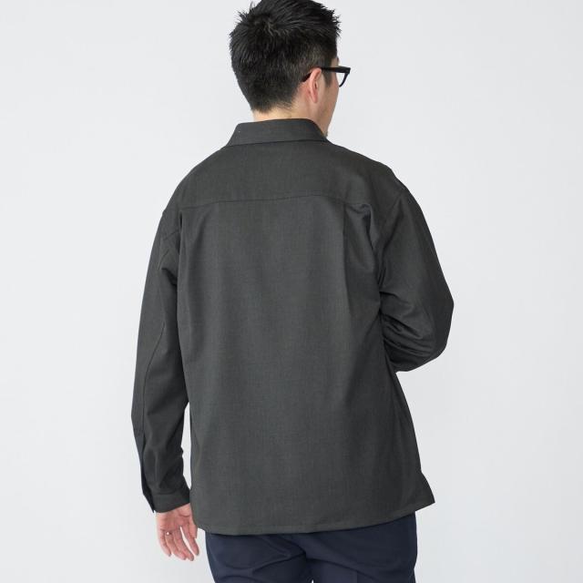 シップス（SHIPS）/SHIPS: SMART MERINO(R) レギュラーカラー シャツ_10