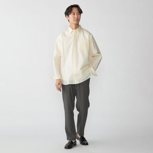 シップス（SHIPS）/SHIPS: レギュラーカラー エアリー コットン ロングスリーブ シャツ_10