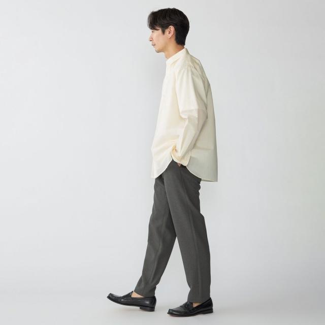 シップス（SHIPS）/SHIPS: レギュラーカラー エアリー コットン ロングスリーブ シャツ_11