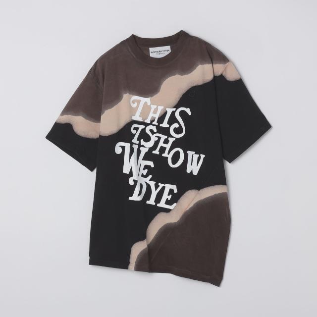 シップス（SHIPS）/NOMARHYTHM TEXTILE: HAND DYE TWIST TEE PRINT_1
